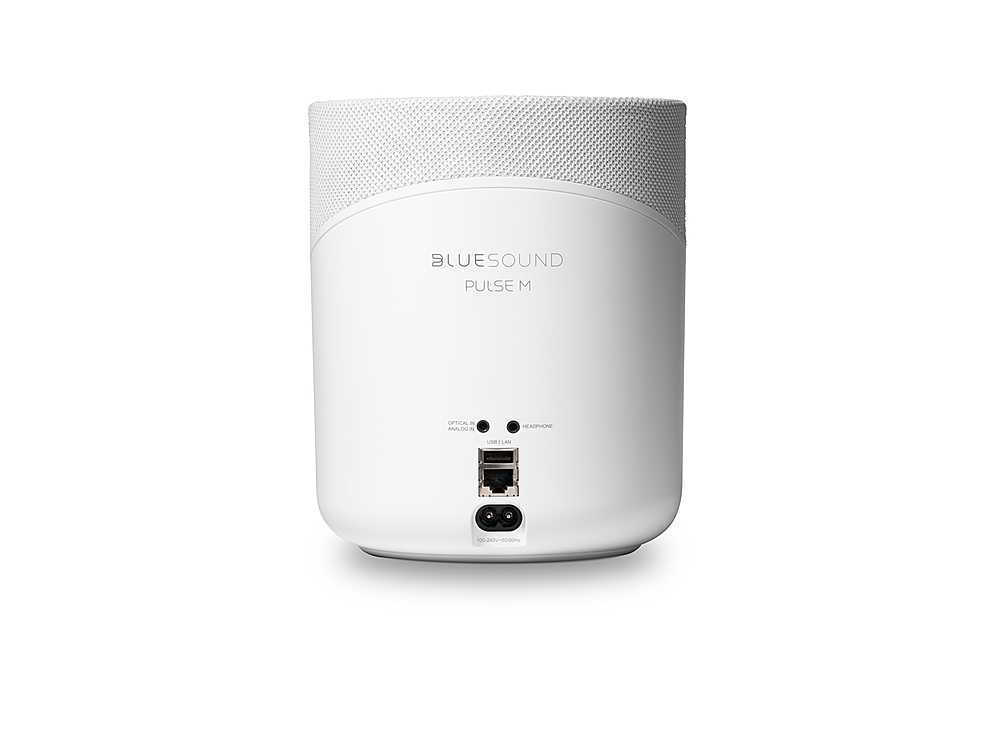 Back View: Bluesound - Omni-Hybrid Hi-Res Wireless Music Streaming Speaker - White