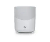 Front. Bluesound - Omni-Hybrid Hi-Res Wireless Music Streaming Speaker - White.
