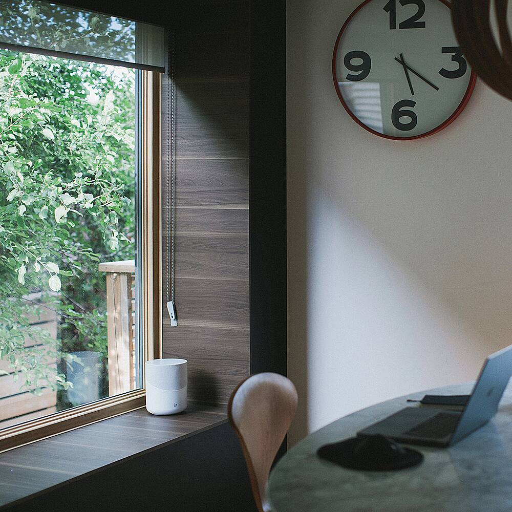 Alt View 11. Bluesound - Omni-Hybrid Hi-Res Wireless Music Streaming Speaker - White.