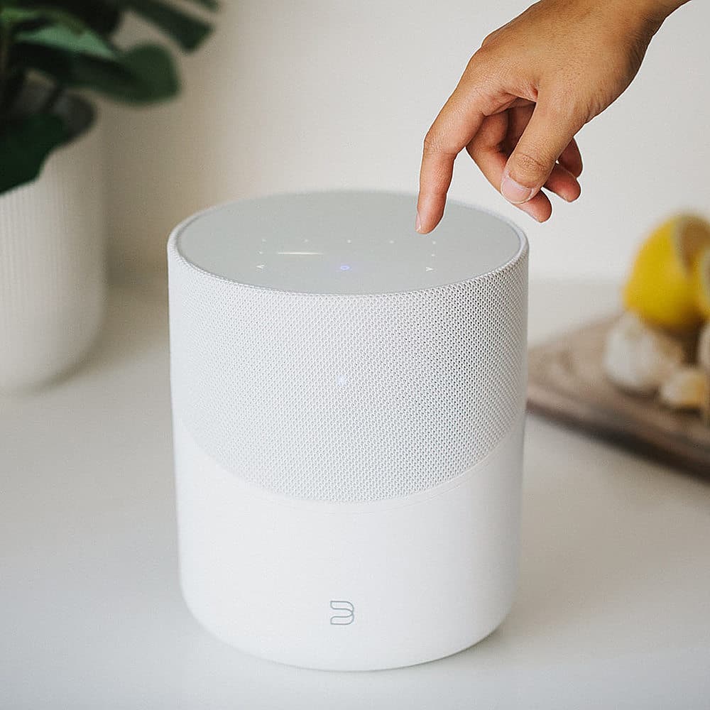 Alt View 12. Bluesound - Omni-Hybrid Hi-Res Wireless Music Streaming Speaker - White.