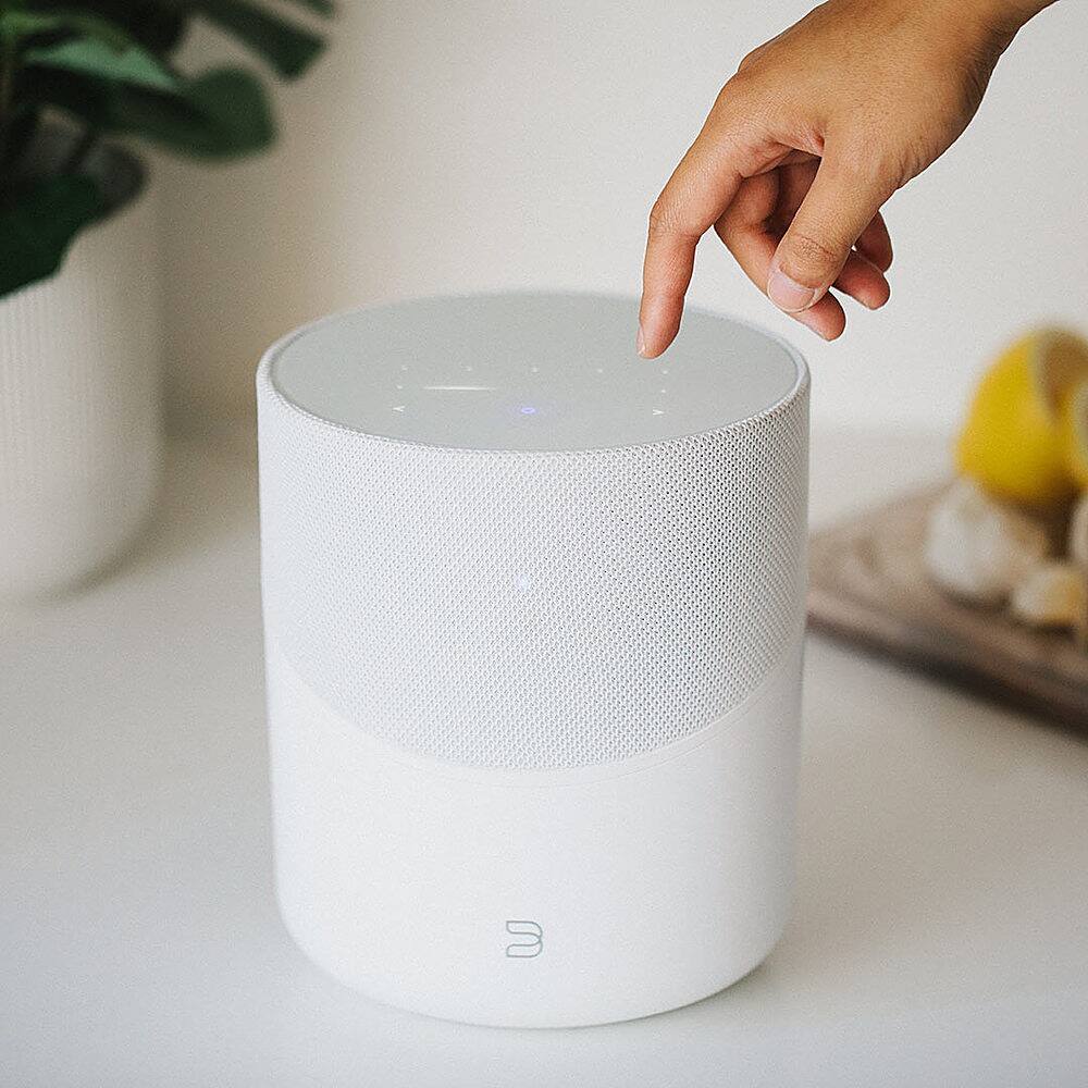 Alt View 12. Bluesound - Omni-Hybrid Hi-Res Wireless Music Streaming Speaker - White.