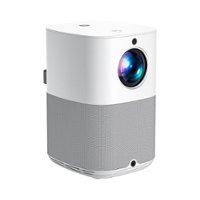 Vankyo - X3 Wireless Native 1080P FHD Bluetooth Vertical Projector - White - Front_Zoom