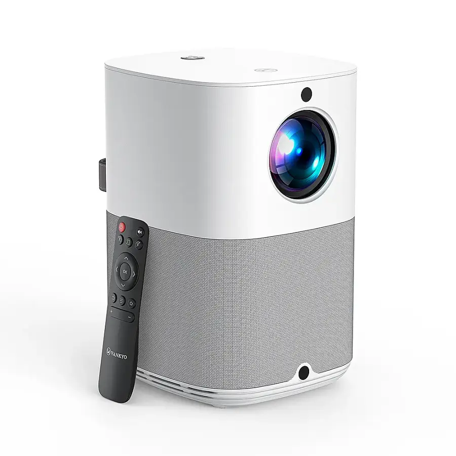 Alt View 12. Vankyo - X3 Native 1080P Wireless Single LCD Projector - White.