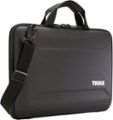 Front Zoom. Thule - Gauntlet 4 Attaché Briefcase for all 16” Apple MacBook Pro Models, all 15” Apple MacBook Pro Models & 14.1" PC & Laptops - Black.
