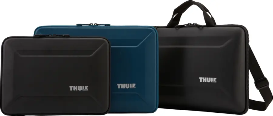 Alt View 14. Thule - Gauntlet Laptop Sleeve Laptop Case for 14” Apple MacBook Pro, 13” Apple MacBook Pro, Air, PCs, Laptops & Chromebooks - Black.