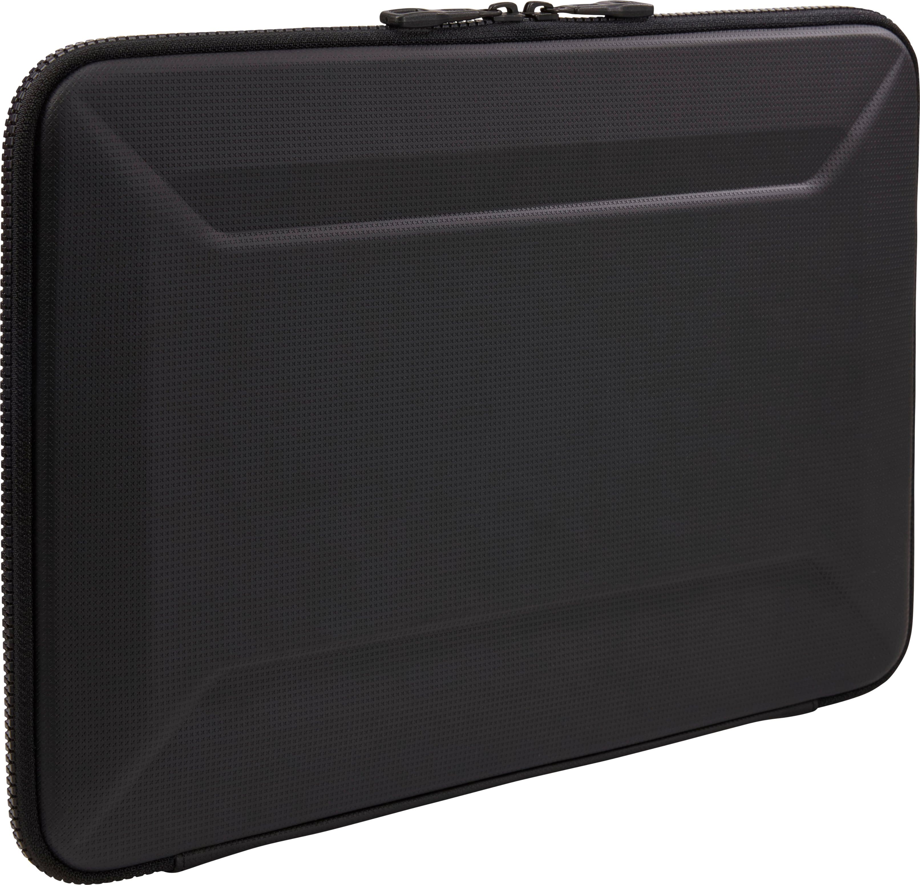 Alt View 1. Thule - Gauntlet Laptop Sleeve Laptop Case for 14” Apple MacBook Pro, 13” Apple MacBook Pro, Air, PCs, Laptops & Chromebooks - Black.