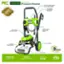 Angle. Greenworks - Electric Pressure Washer up to 1900 PSI at 1.2 GPM - Green.