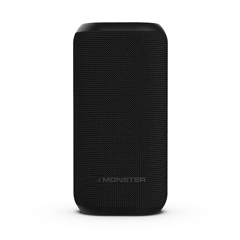 Alt View 12. Monster - DNA MAX Portable Bluetooth Speaker with Qi Wireless Charging - Black.