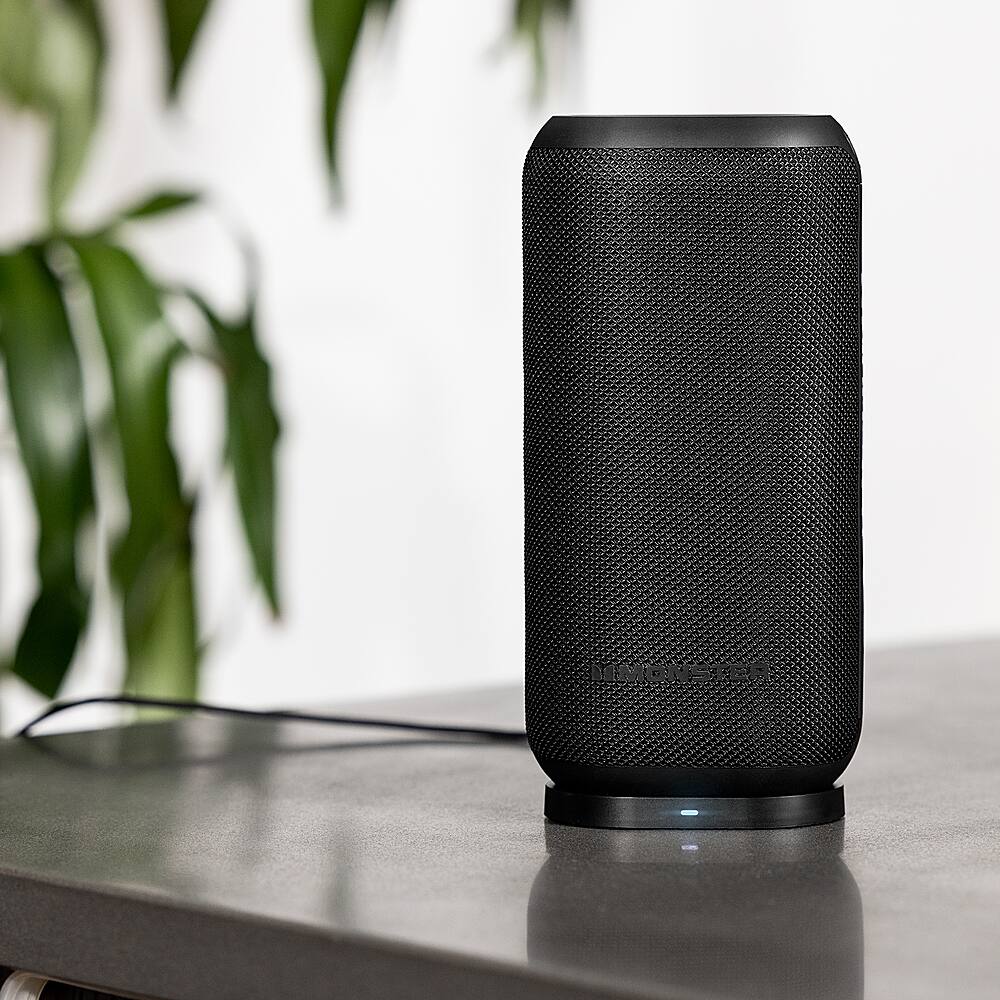 Alt View 18. Monster - DNA MAX Portable Bluetooth Speaker with Qi Wireless Charging - Black.