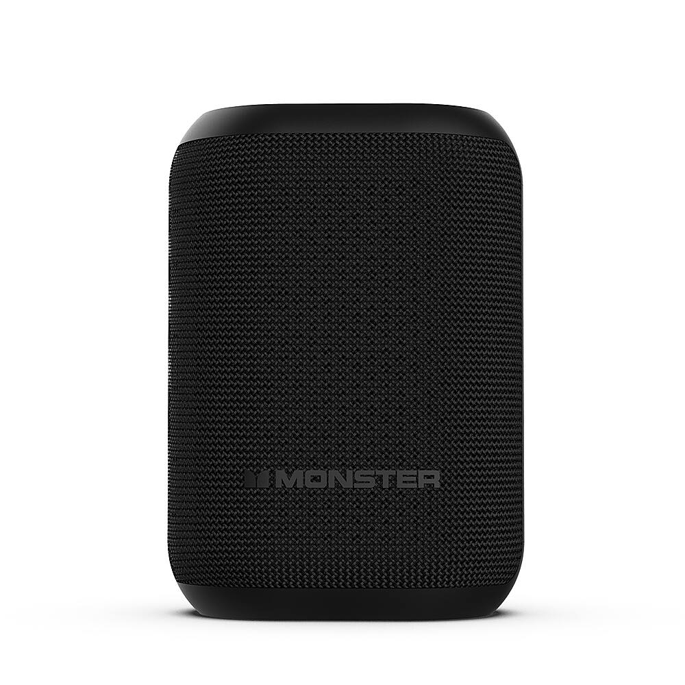Alt View 12. Monster - DNA ONE Portable Bluetooth Speaker with Qi Wireless Charging - Black.