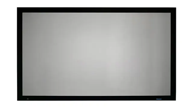 Front. Stewart Filmscreen - WallScreen Deluxe 110" 16:9 Fixed Wall Projector Screen - Gray.