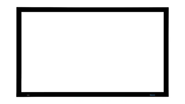 Front. Stewart Filmscreen - WallScreen Deluxe 120" 16:9 Fixed Wall Projector Screen - White.