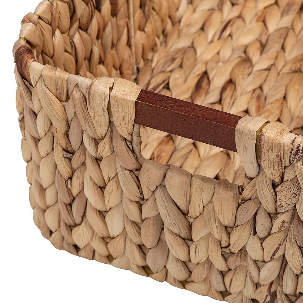 Honey-Can-Do 7-Piece Water Hyacinth Woven Bathroom Storage Basket Set  Natural HMP-09359 - Best Buy