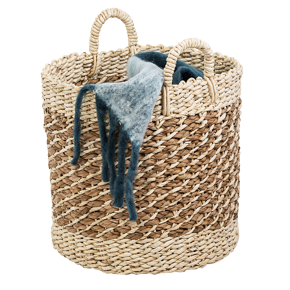 Honey-Can-Do 7-Piece Water Hyacinth Woven Bathroom Storage Basket Set  Natural HMP-09359 - Best Buy