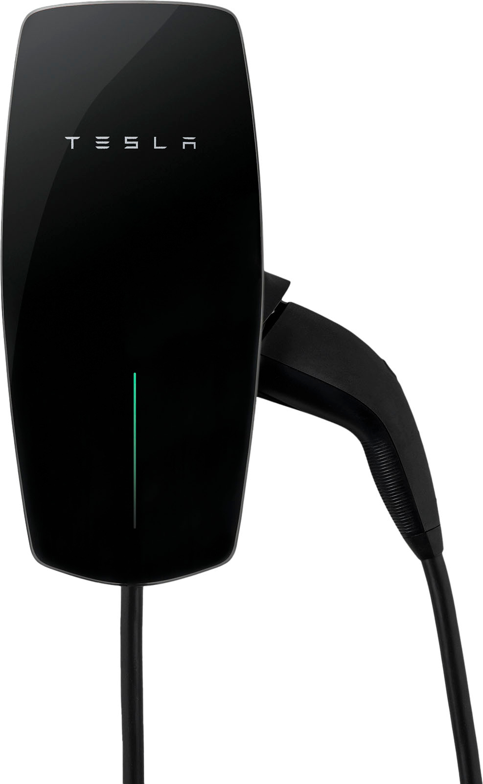 Tesla Wall Connector Electric Vehicle Charger with 48A Hardwired - Black - 24 ft