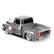 Alt View Zoom 12. QFX - Retro Truck Portable Bluetooth Speaker with Bass Radiator and LED Lights - Silver.