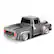 Alt View Zoom 13. QFX - Retro Truck Portable Bluetooth Speaker with Bass Radiator and LED Lights - Silver.