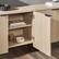 Alt View 14. Walker Edison - Scandi 4-Door Minimalist Reeded Sideboard - Coastal Oak.