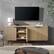 Alt View 13. Walker Edison - Scandi 4-Door Minimalist Reeded Sideboard - Coastal Oak.