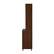 Alt View 31. Walker Edison - Contemporary Glass-Door Bar Cabinet - Dark Walnut.