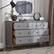 Alt View 17. Walker Edison - Modern 6-Drawer Dresser - Gray.