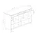 Alt View 39. Walker Edison - Modern 6-Drawer Dresser - Gray.