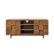 Front Zoom. Walker Edison - Modern Checkered TV Cabinet for TVs up to 55” - English Oak.