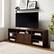 Alt View 12. Walker Edison - Transitional Open and Closed-Storage Media Console for TVs up to 75” - Dark Walnut.