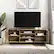 Alt View 16. Walker Edison - Modern Paneled-Door TV Cabinet for TVs up to 65” - Coastal Oak.