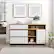 Alt View 11. Walker Edison - Contemporary Open and Closed-Storage Sideboard - Coastal Oak.