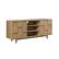Left. Walker Edison - Modern Checkered TV Cabinet for TVs up to 55” - Coastal Oak.