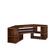 Alt View 25. Walker Edison - Modern Adjustable TV Stand for TVs up to 60” - Dark Walnut.