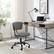 Alt View 12. Walker Edison - Modern Office Chair with Arms - Grey.