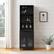Alt View 11. Walker Edison - Contemporary Glass-Door Bar Cabinet - Graphite.