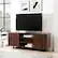 Alt View 12. Walker Edison - Modern Paneled-Door TV Cabinet for TVs up to 65” - Dark Walnut.