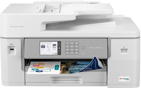 Brother MFC-J6555DW INKvestment Tank Inkjet Printer with up to 1-Year of Ink In-box MFCJ6555DW Best Buy
