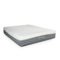 Ghostbed - 3D Matrix 12" Profile - Calinfornia King - White - Front_Zoom