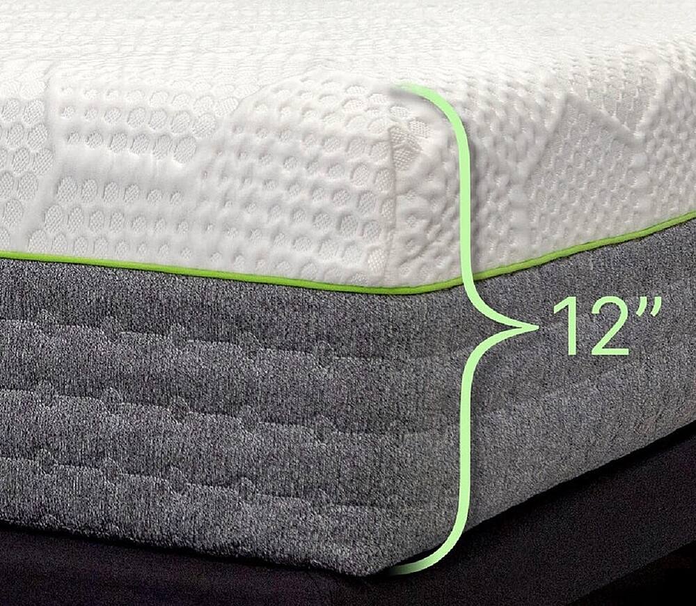 Ghostbed 3D Matrix 12" Profile Twin XL White 13GBMTX39 Best Buy