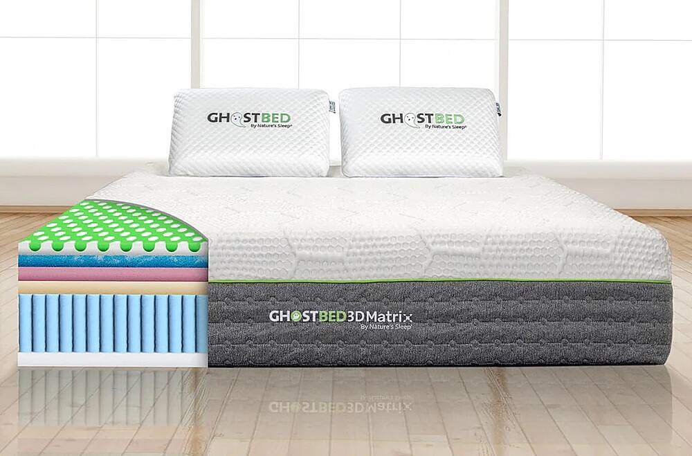 Ghostbed 3D Matrix 12" Profile Twin XL White 13GBMTX39 Best Buy