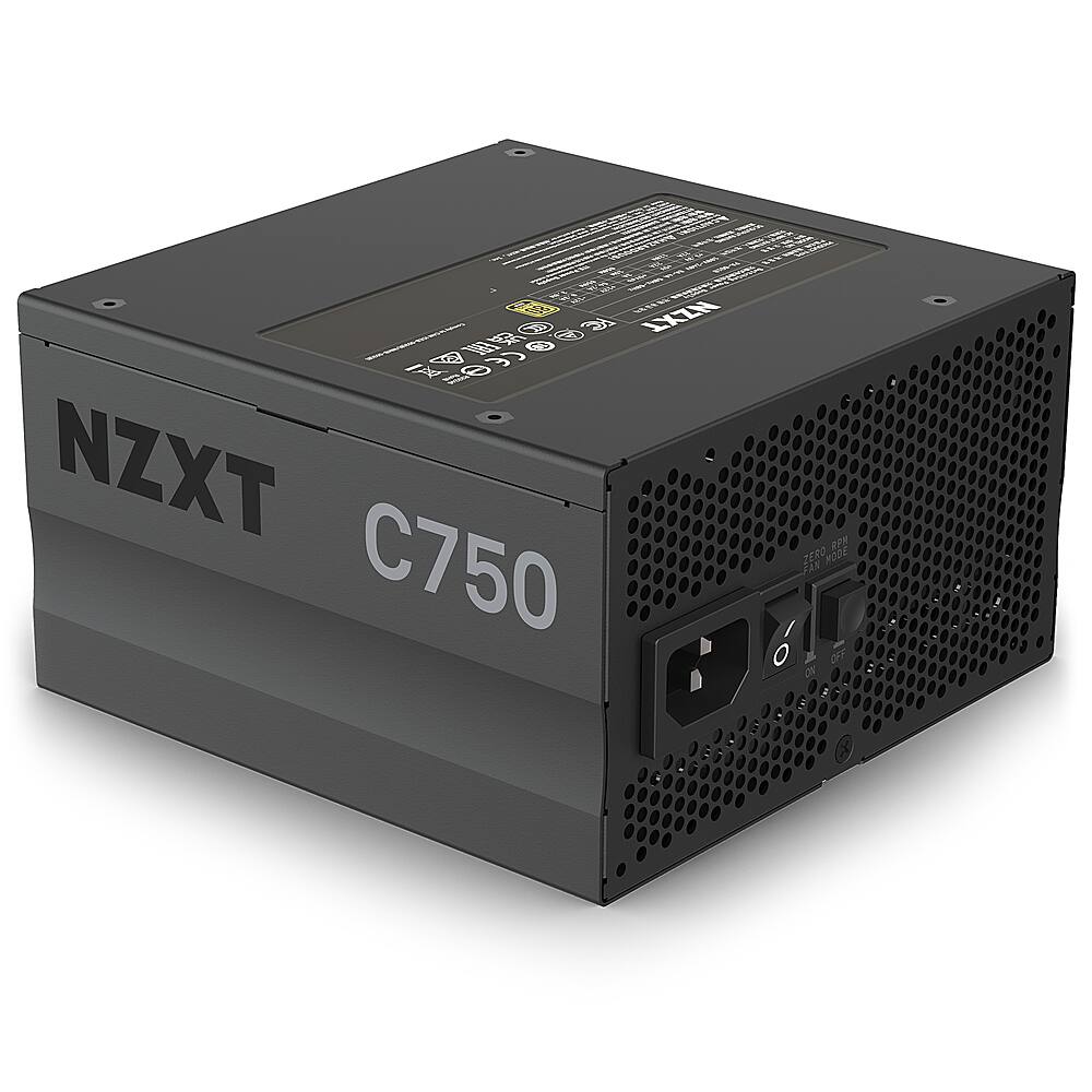 NZXT C750 ATX Gaming Power Supply Black PA7G1BBUS Best Buy