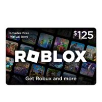 Roblox - $125 Digital Gift Card [Includes Exclusive Virtual Item] [Digital] - Front_Zoom