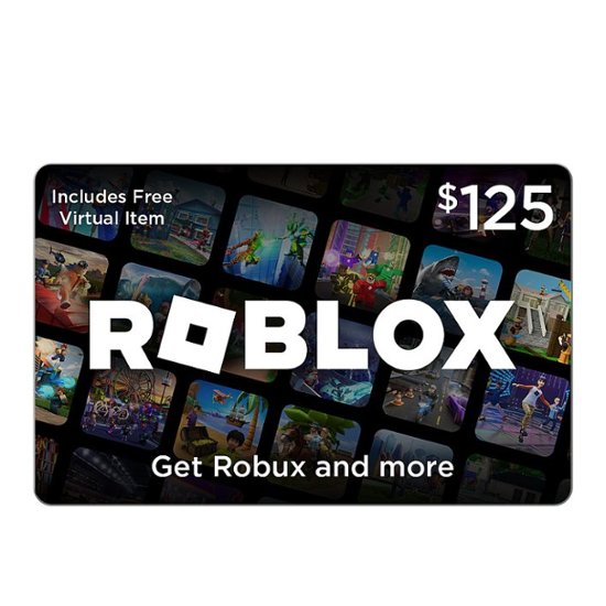 Roblox $125 Digital Gift Card [Includes Free Virtual Item] [Digital] Roblox  125 DDP - Best Buy