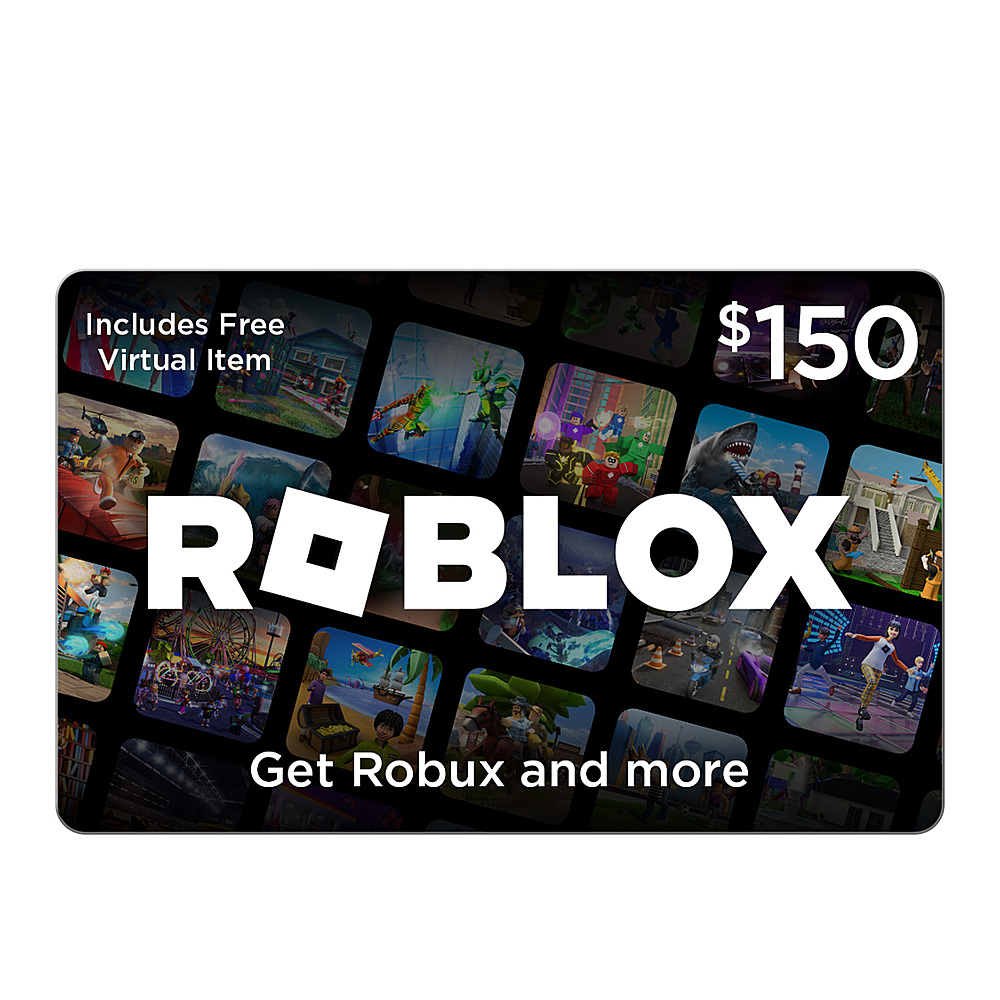 Roblox $150 Digital Gift Card [Includes Free Virtual Item] [Digital] Roblox  150 DDP - Best Buy