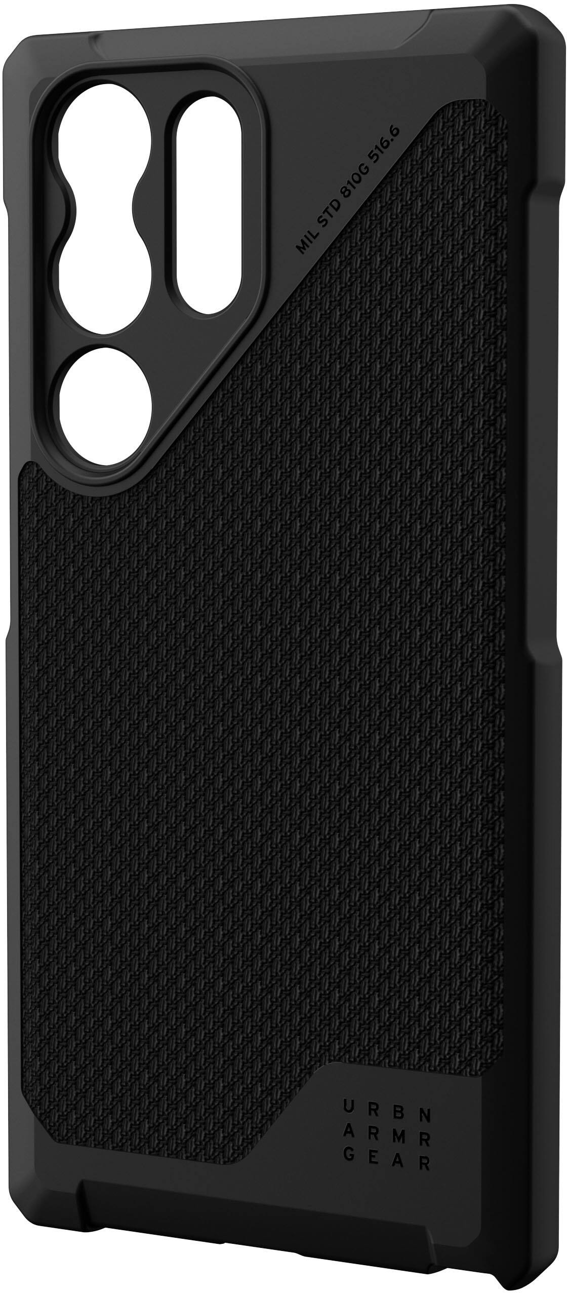 Alt View 17. UAG - Metropolis LT Pro Case for Galaxy S23 Ultra - Kevlar Black.