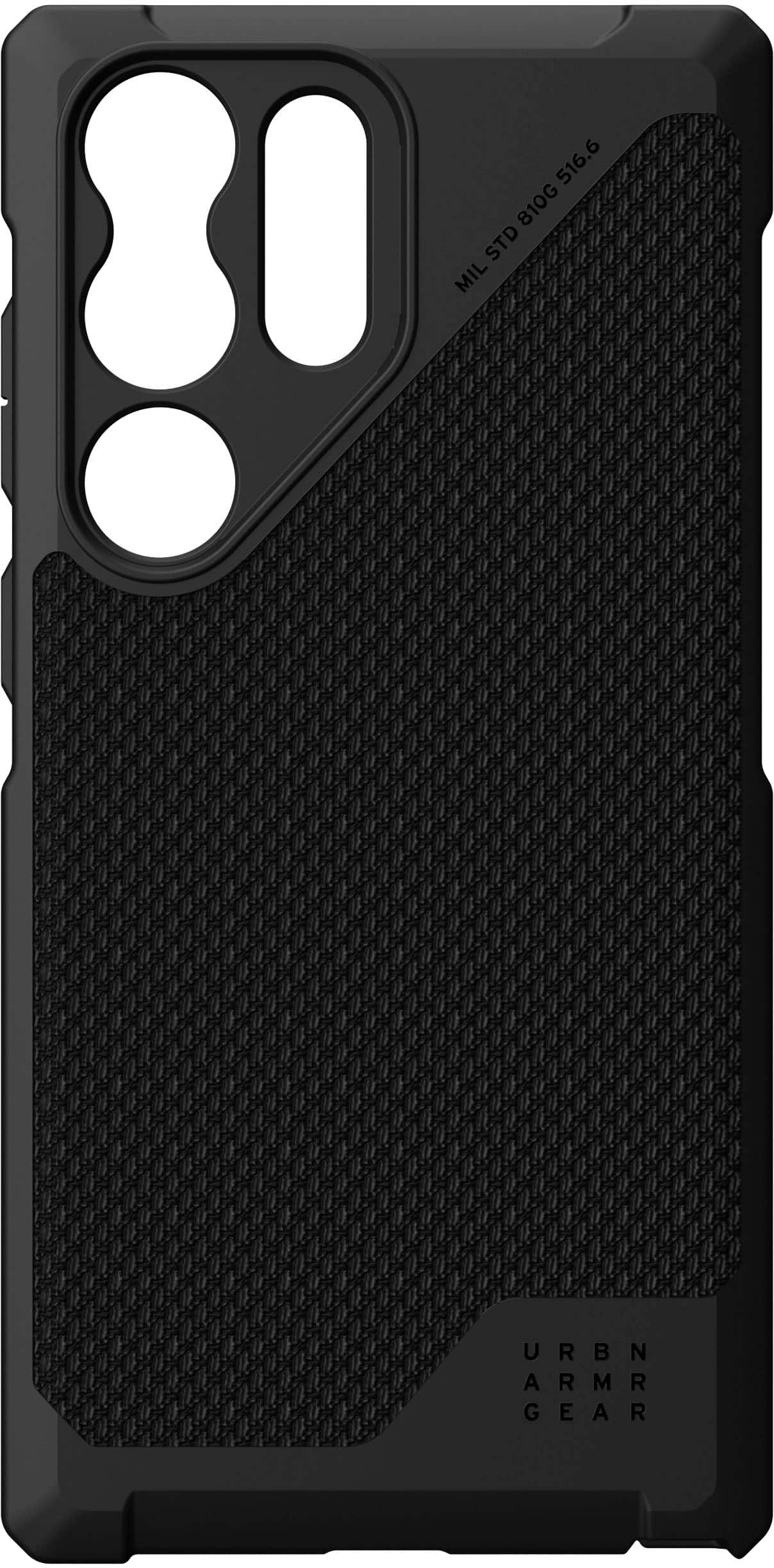 Alt View 16. UAG - Metropolis LT Pro Case for Galaxy S23 Ultra - Kevlar Black.