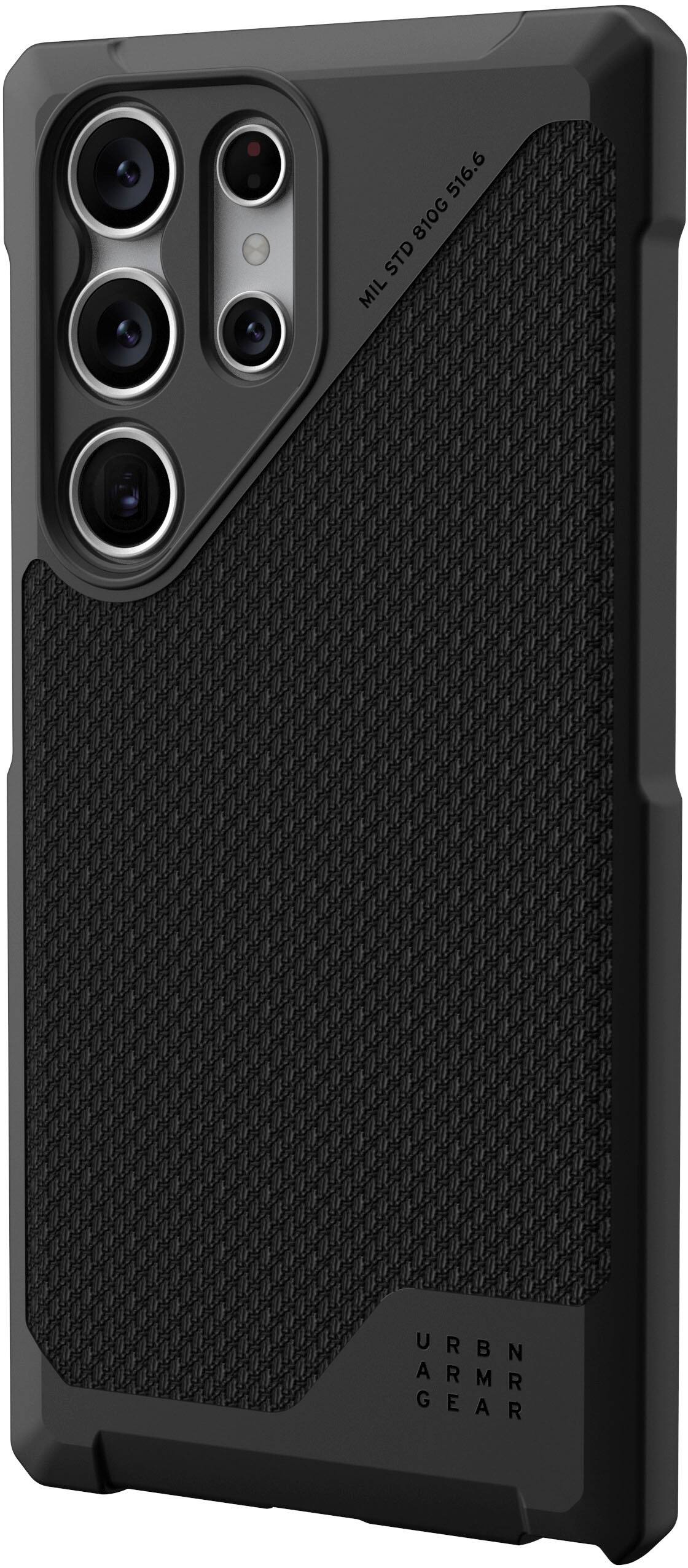 Alt View 1. UAG - Metropolis LT Pro Case for Galaxy S23 Ultra - Kevlar Black.