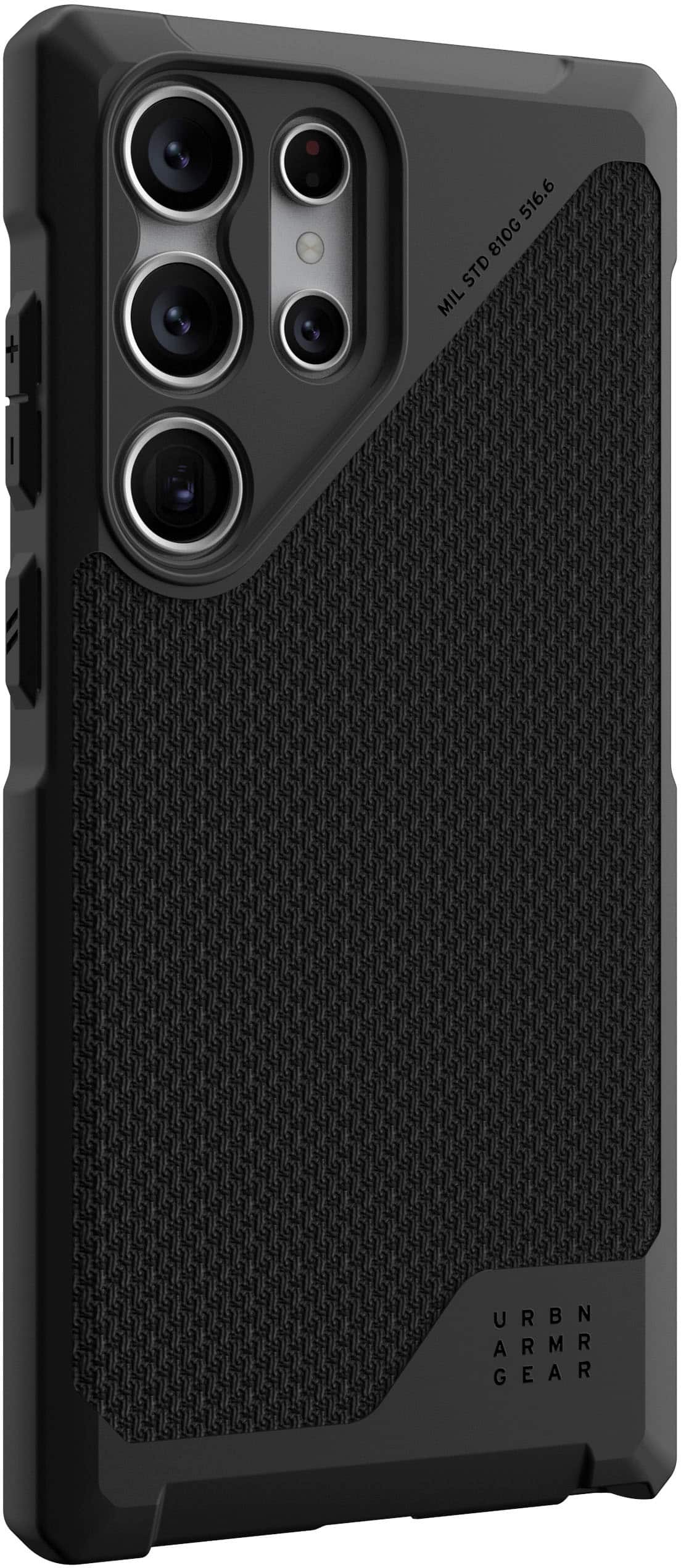 Alt View 2. UAG - Metropolis LT Pro Case for Galaxy S23 Ultra - Kevlar Black.