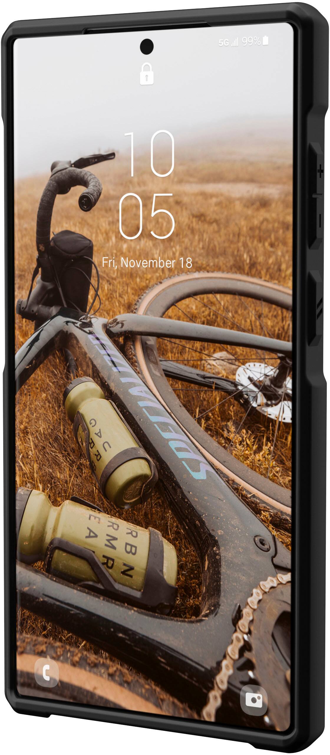 Alt View 11. UAG - Metropolis LT Pro Case for Galaxy S23 Ultra - Kevlar Black.