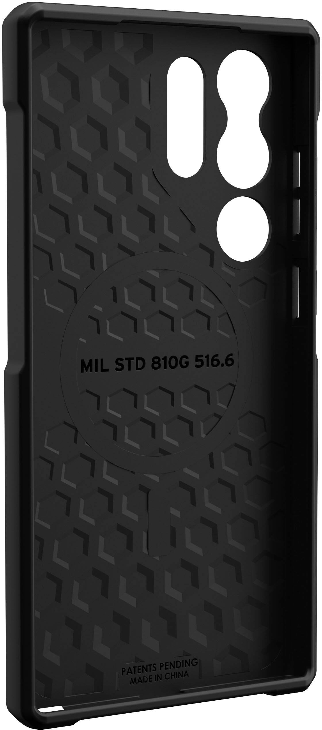 Alt View 19. UAG - Metropolis LT Pro Case for Galaxy S23 Ultra - Kevlar Black.