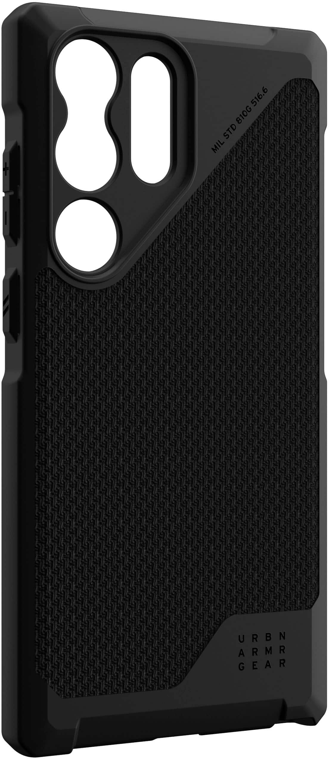Alt View 18. UAG - Metropolis LT Pro Case for Galaxy S23 Ultra - Kevlar Black.